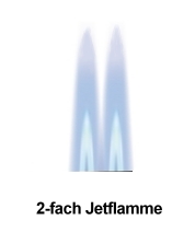 2-fach-Jetflamme
